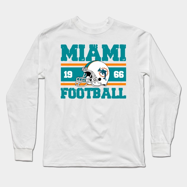 Miami football Long Sleeve T-Shirt by BandarTogel05